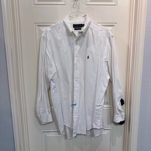 Men's White Polo by Ralph Lauren Shirt